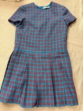 Christian Dior Multicolor Tweed Wool Dress